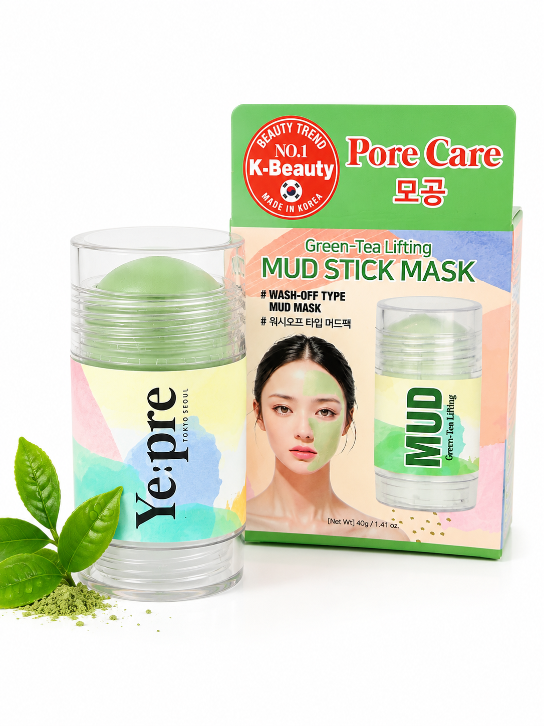 Mascarilla Exfoliante de Té Verde Yepre