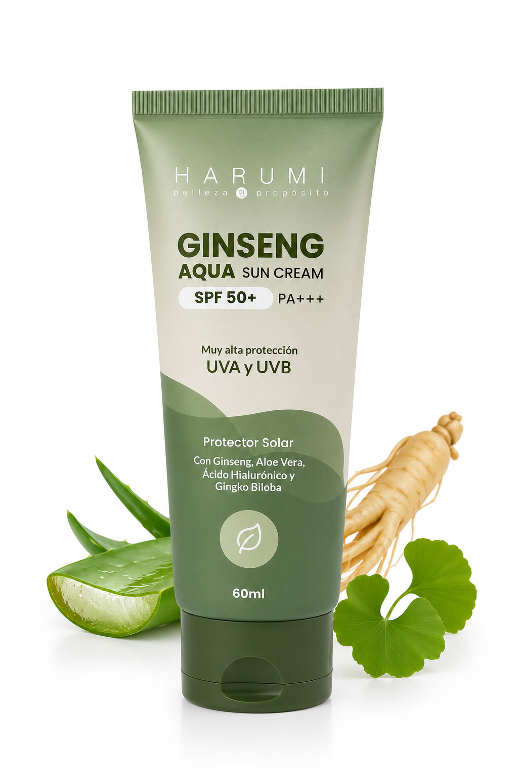 Protector Solar Ginseng  Harumi SPF50